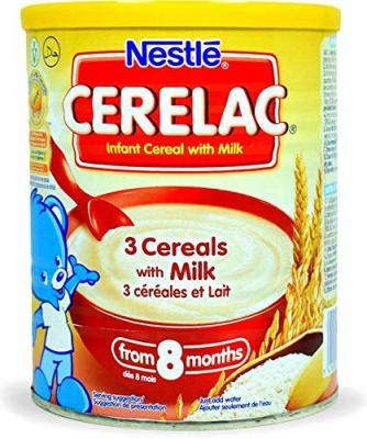 Nestle Cerelac 3 Cereal with Milk (400 g)